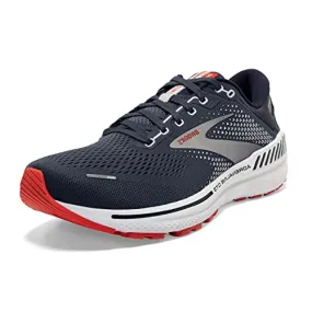 1103661B435 BROOKS MEN ADRENALINE GTS 22 PEACOAT/INDIA INK/GRENADINE SIZE 12.5 - Like New