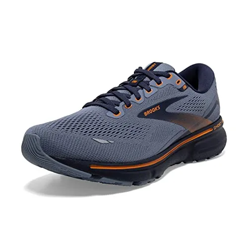 1103931D025 BROOKS MEN'S GHOST 15 NEUTRAL RUNNING SHOE PEACOAT/OAK SIZE 11.5 - Like New