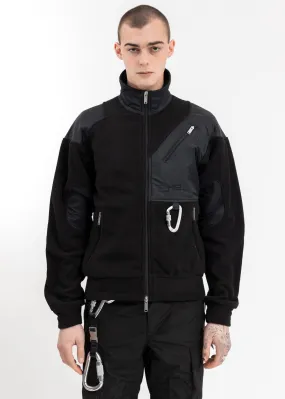 Black Polar Fleece Jacket