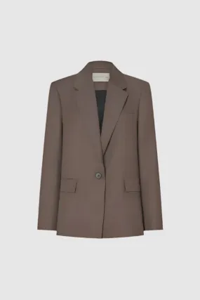 Camilla and Marc Emmett Blazer in Coffee