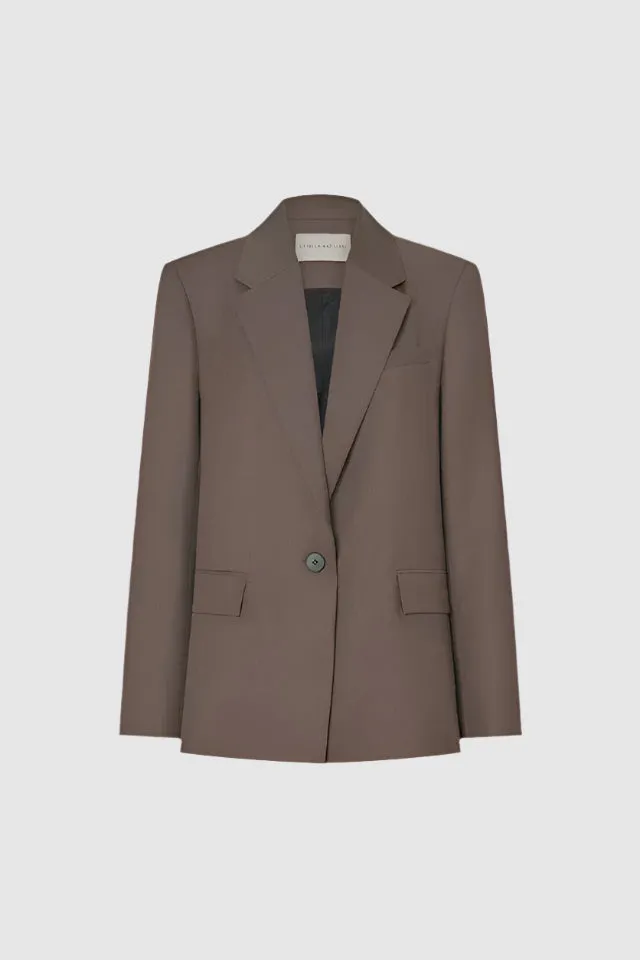 Camilla and Marc Emmett Blazer in Coffee