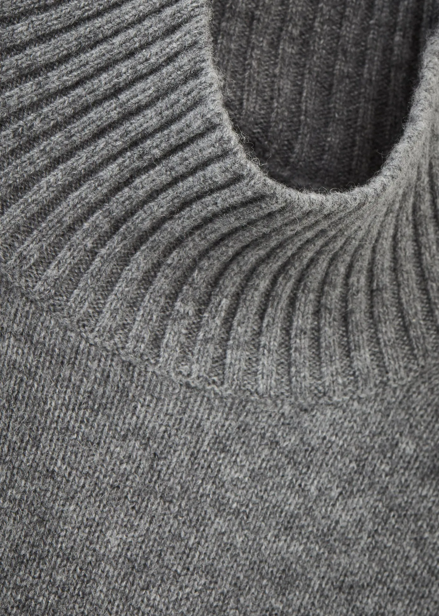 CERO WOMEN'S CASHMERE JUMPER - CHARCOAL