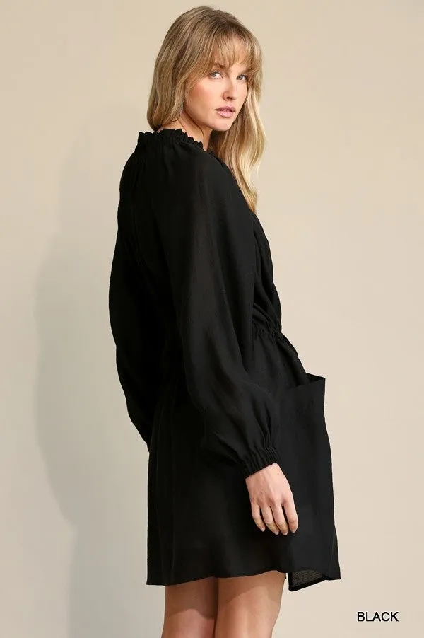 Cinch Waist Lightweight Kimono