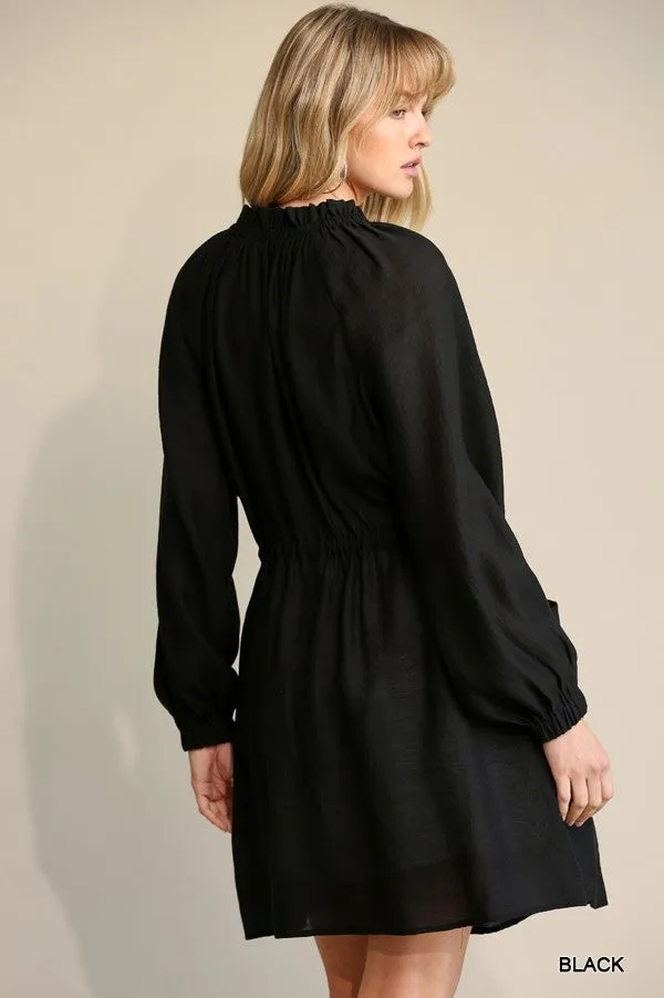 Cinch Waist Lightweight Kimono