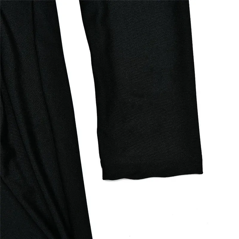 Elegant Sexy Turtleneck Long Sleeve Party Evening Dress