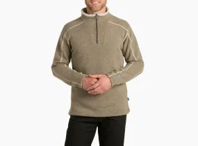 EUROPA 1/4 ZIP SWEATER - OATMEAL