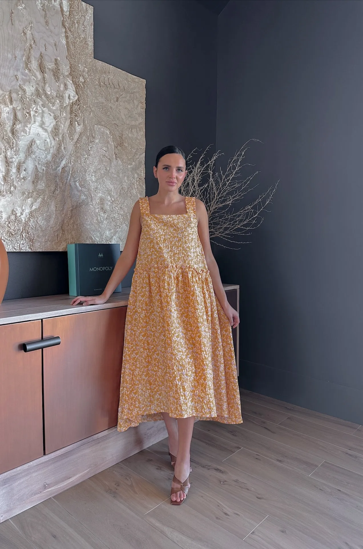 Francesca Loose Midi Dress