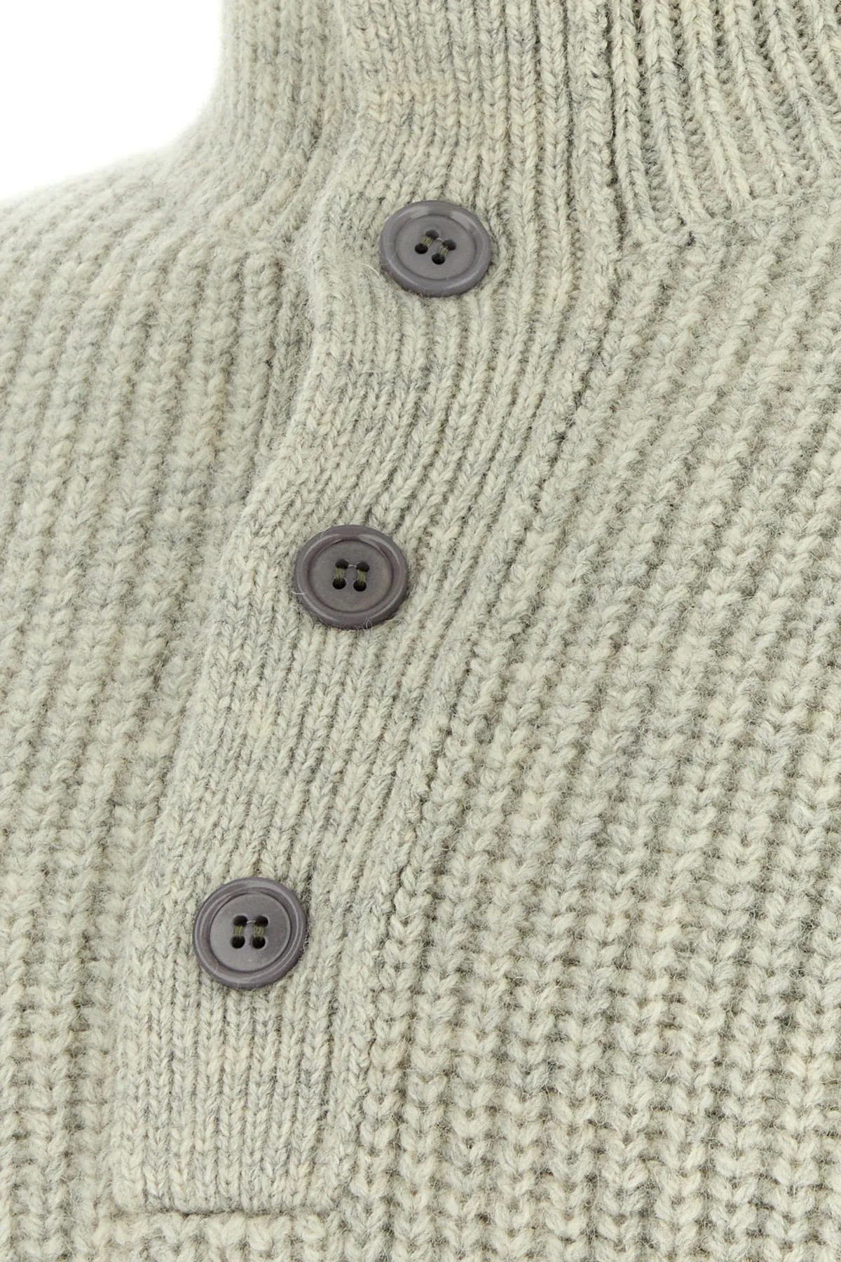 Grey wool sweater