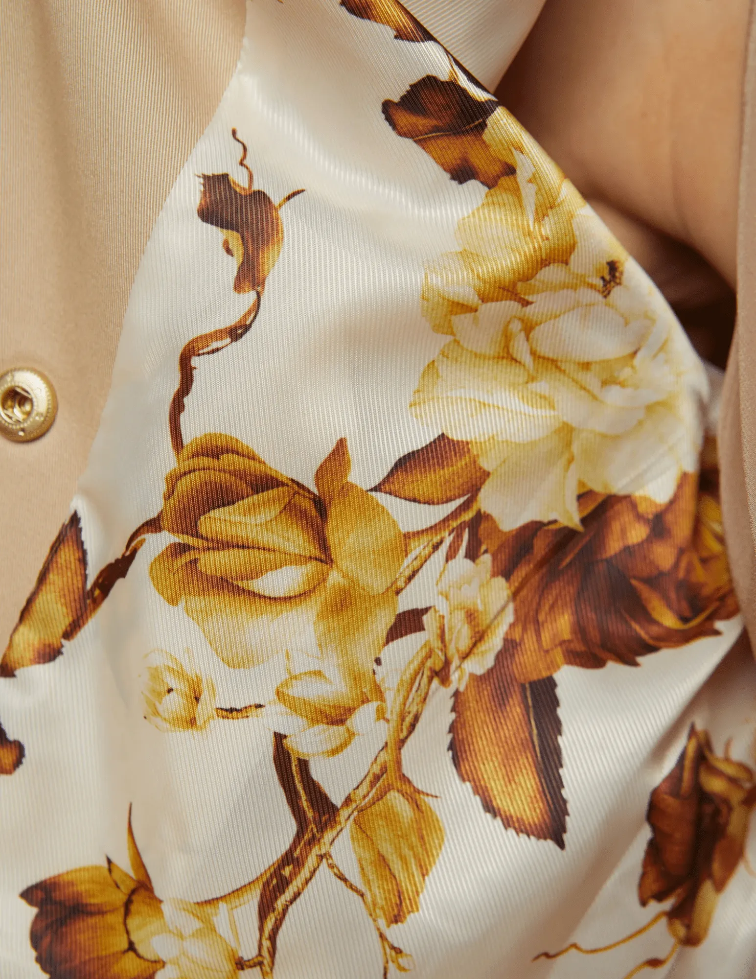 L'Agence Kento Cropped Trench Coat