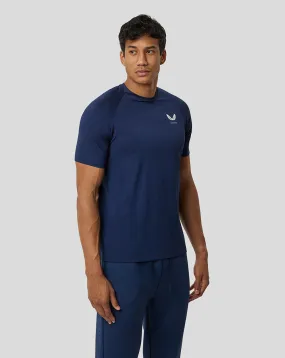 Men's Peacoat Protek Short Sleeve Training T-Shirt - Lightweight Workout Shirt for Men, Gym Essential