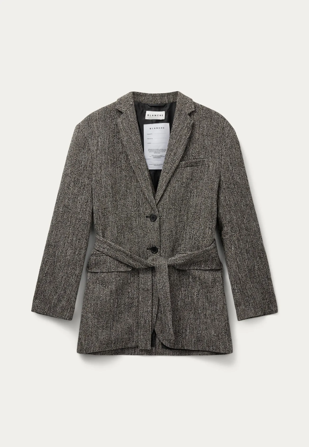 Miles-BL Blazer - Hot Fudge