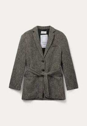 Miles-BL Blazer - Hot Fudge