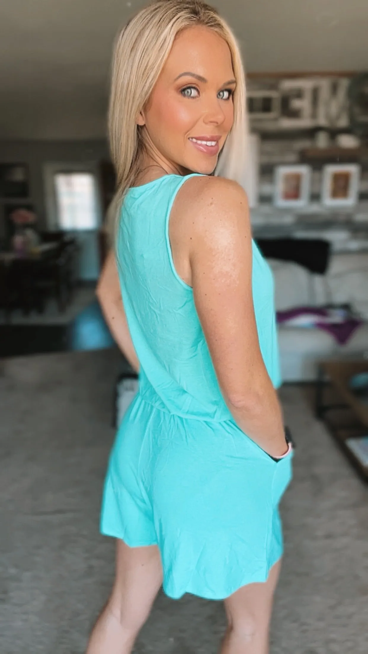 Mint Romper