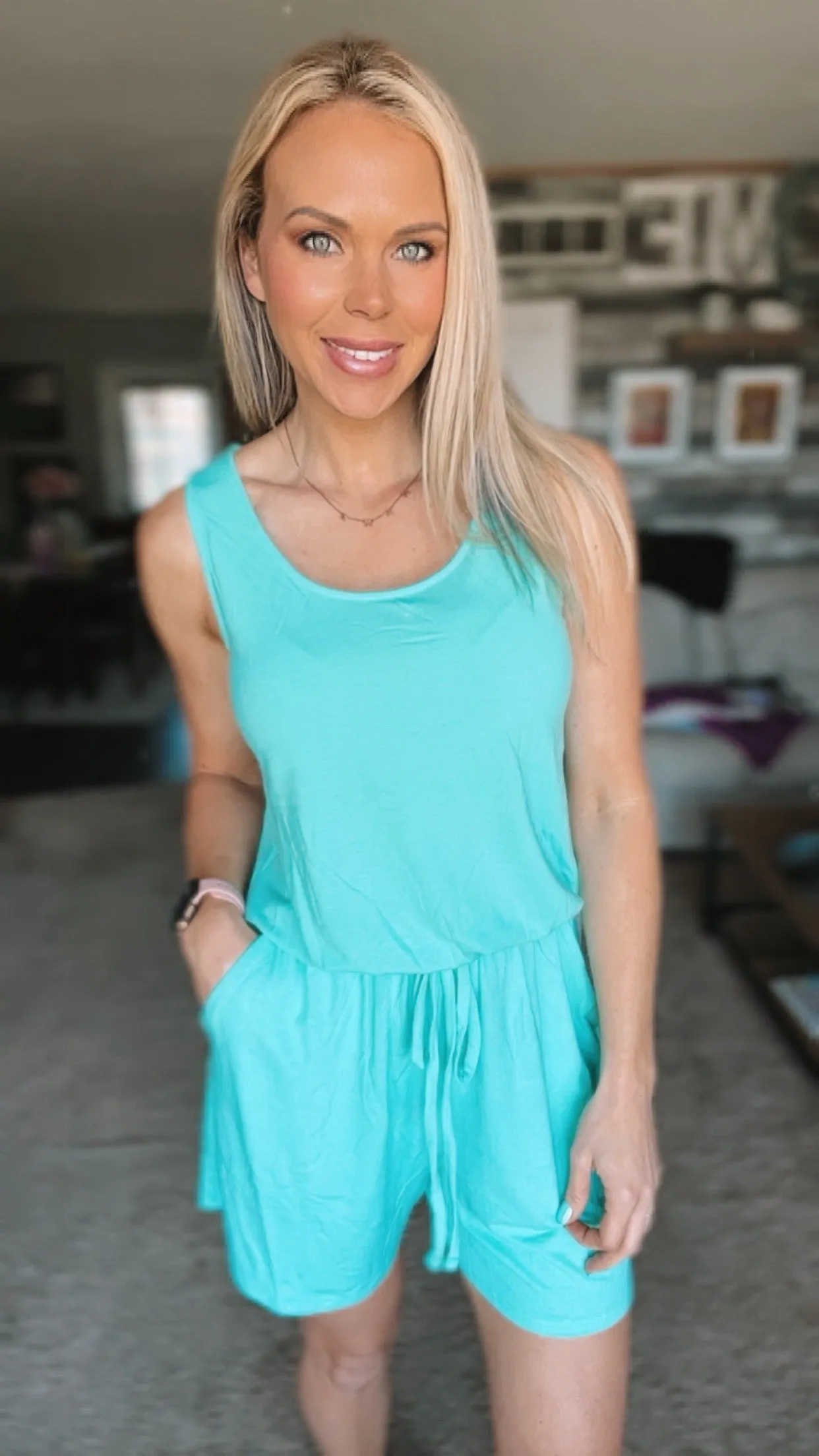 Mint Romper
