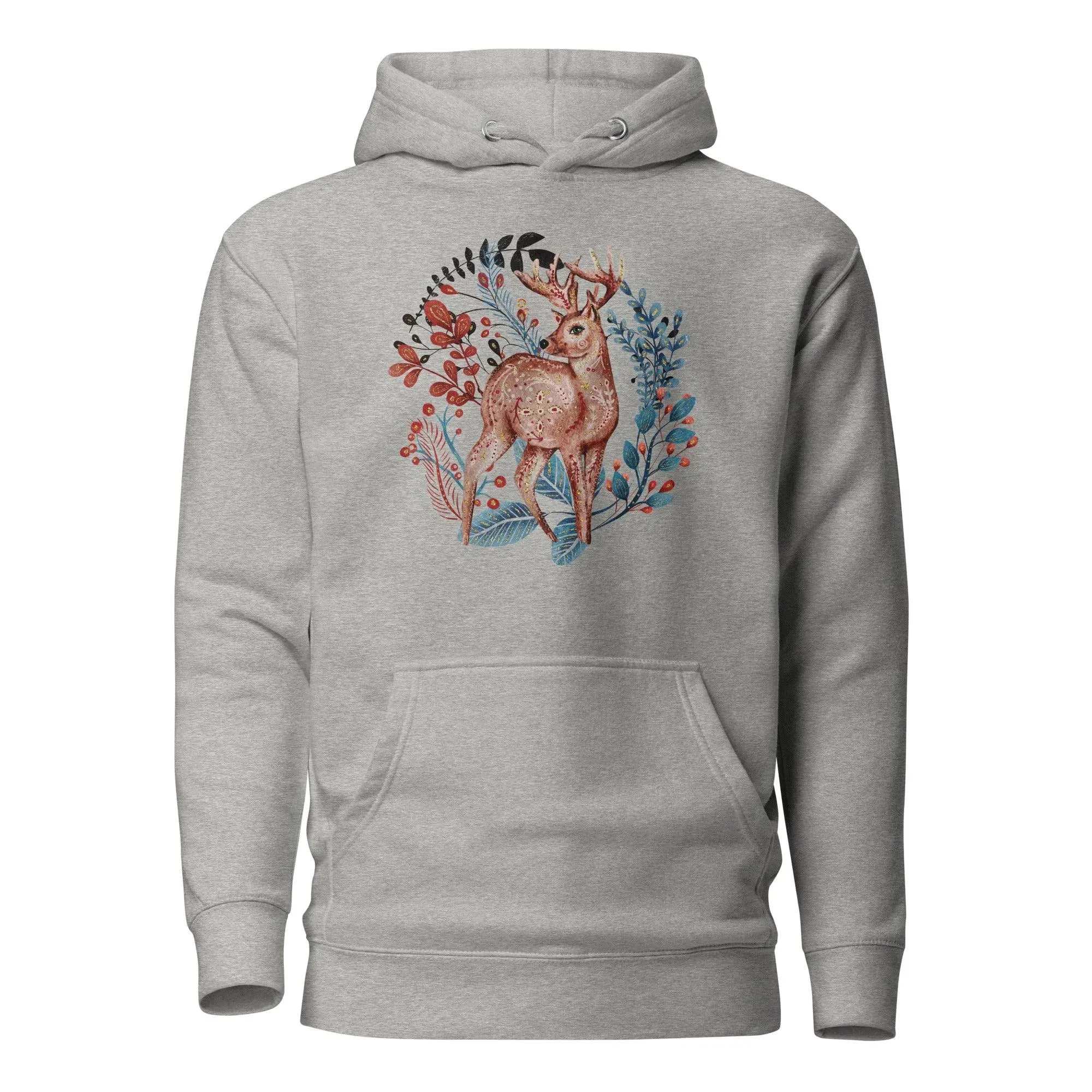 Nordic Winter Hoodie - Deer