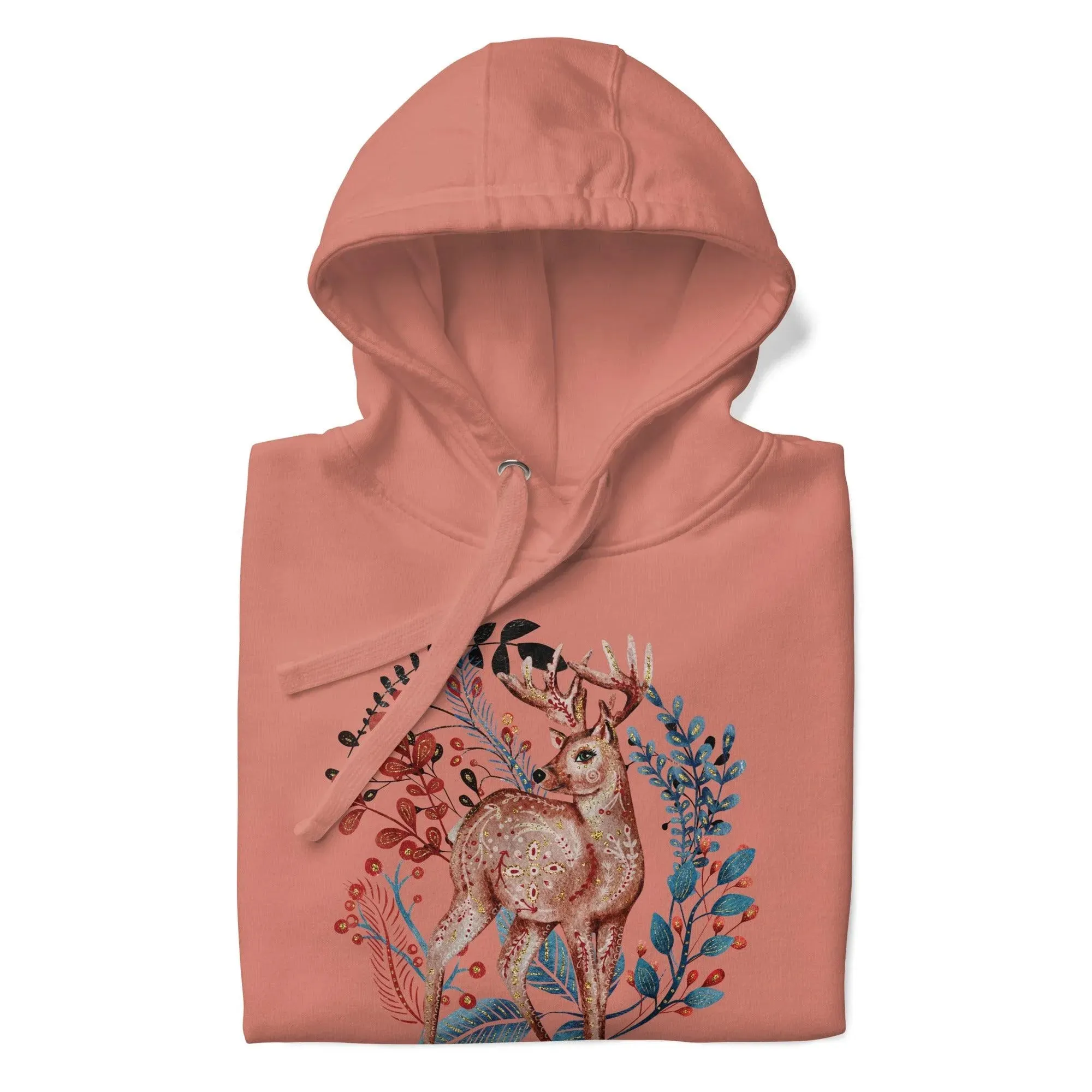 Nordic Winter Hoodie - Deer