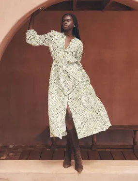 Penelope Printed Midi Dress