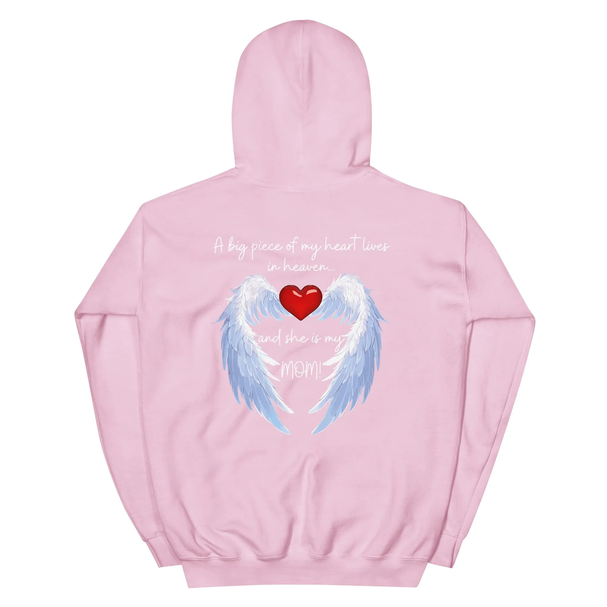 "Heavenly Heart Mom" Tribute Hoodie Unisex Hoodie