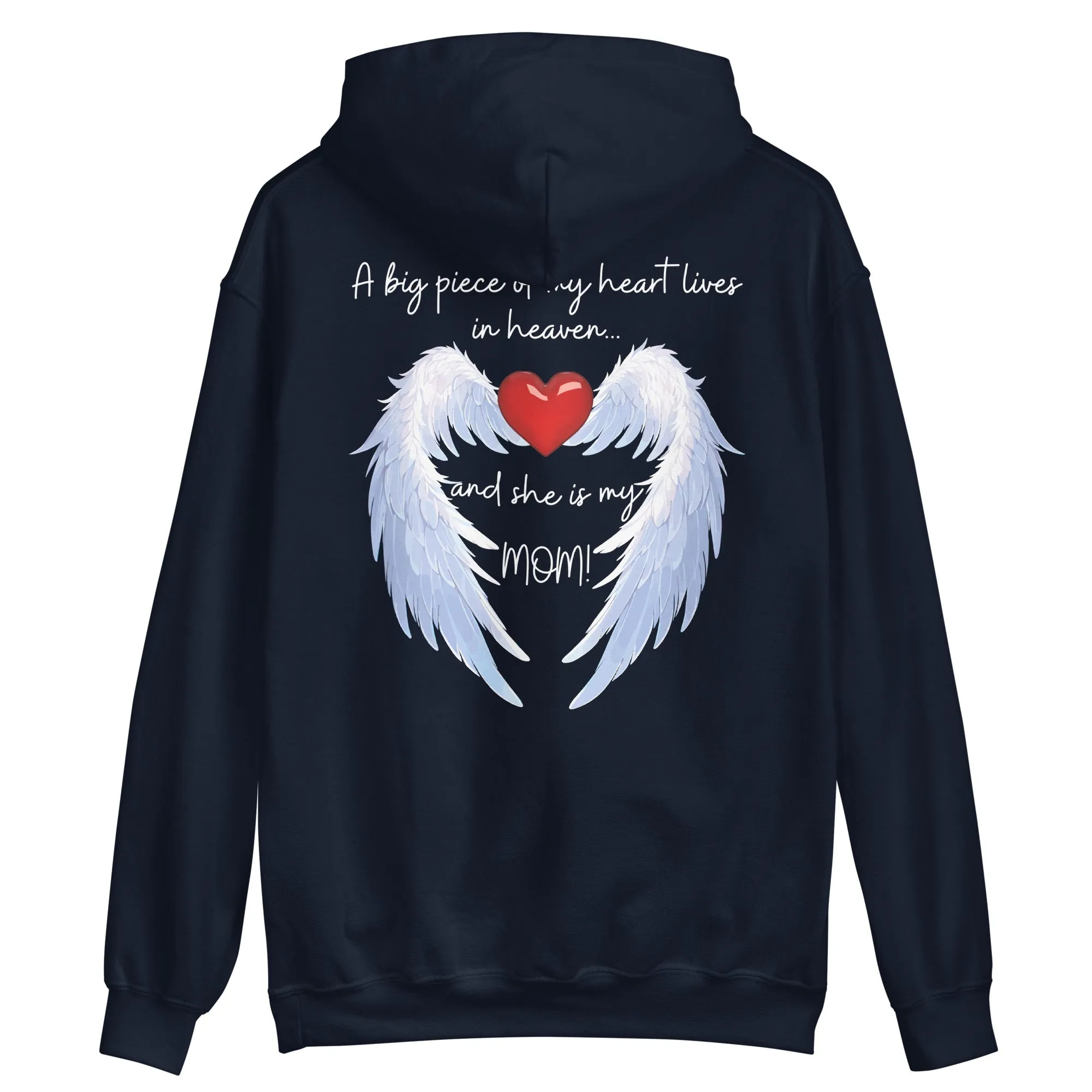 "Heavenly Heart Mom" Tribute Hoodie Unisex Hoodie