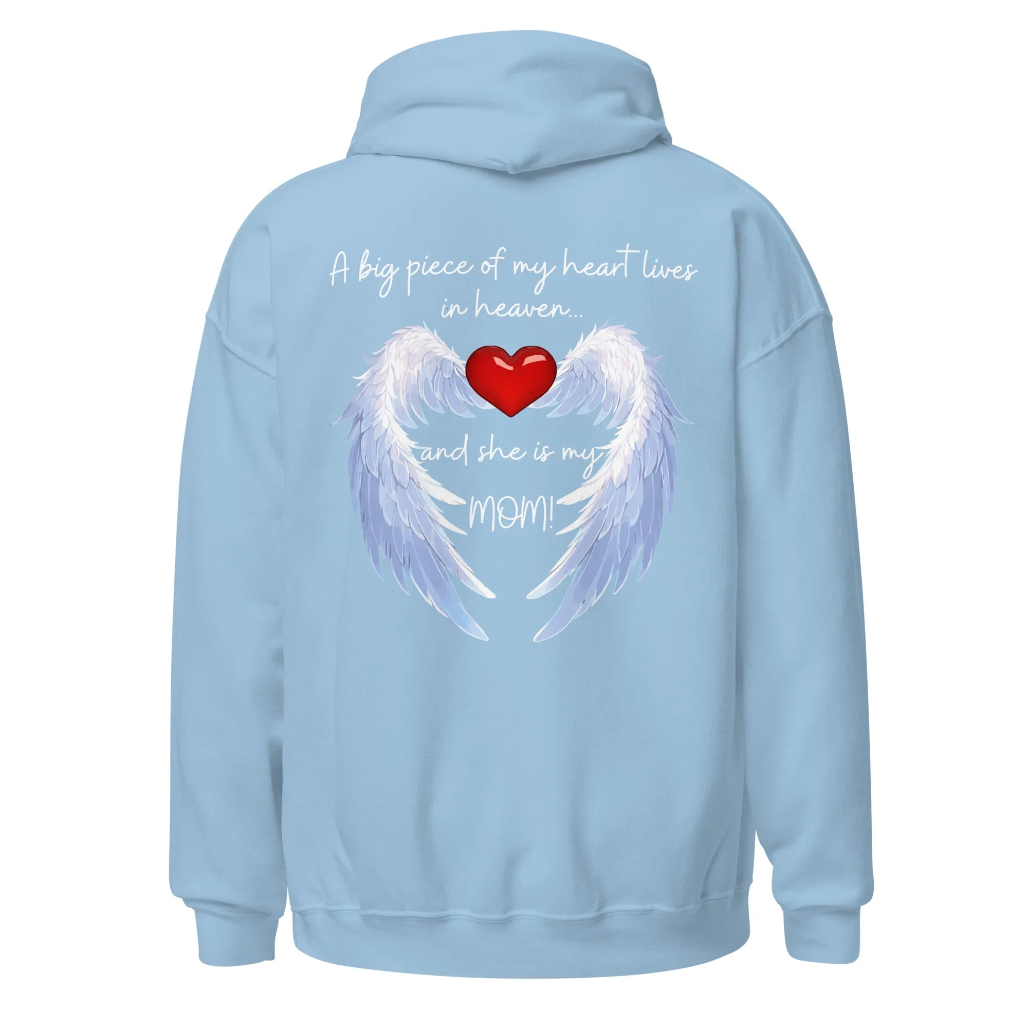 "Heavenly Heart Mom" Tribute Hoodie Unisex Hoodie