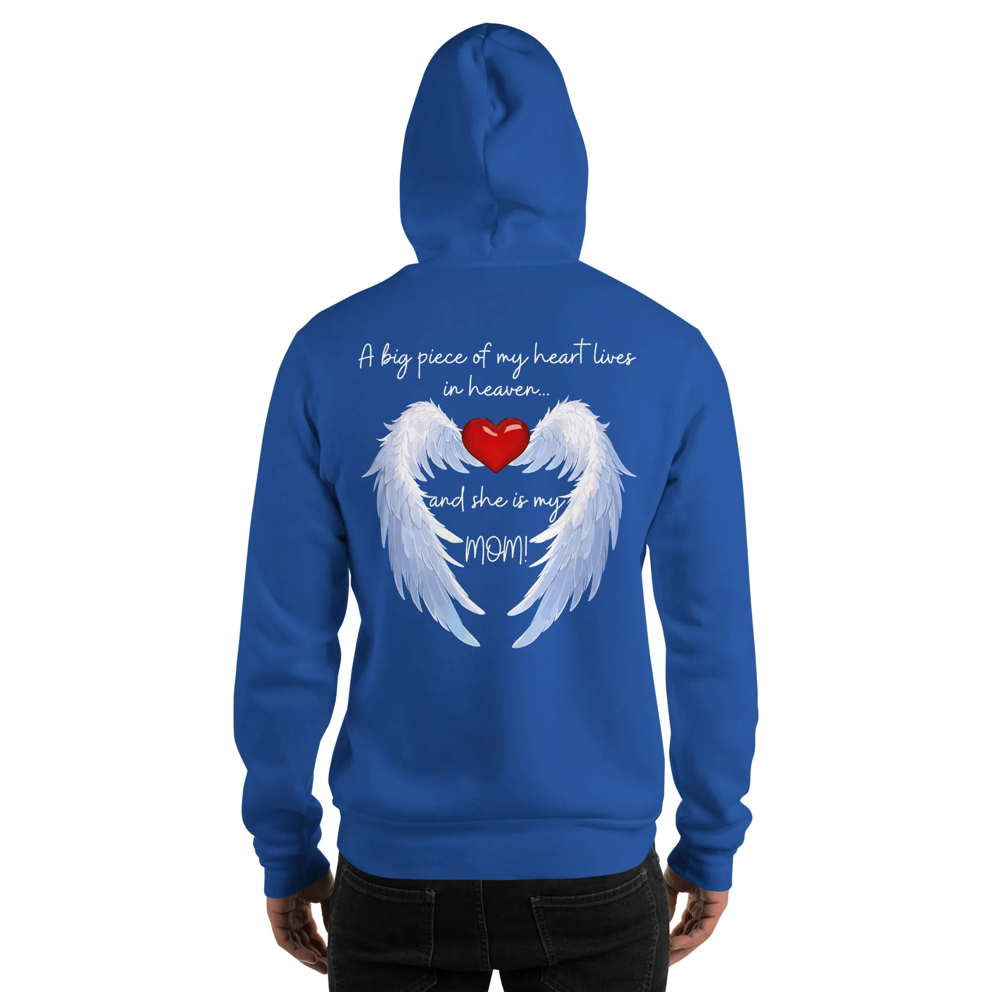 "Heavenly Heart Mom" Tribute Hoodie Unisex Hoodie