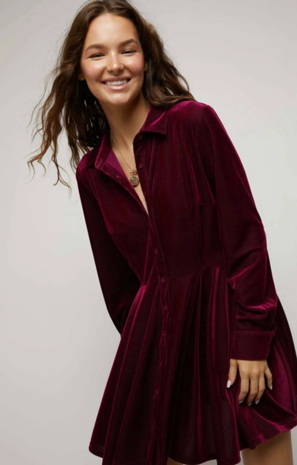 Ruby Velvet Dress