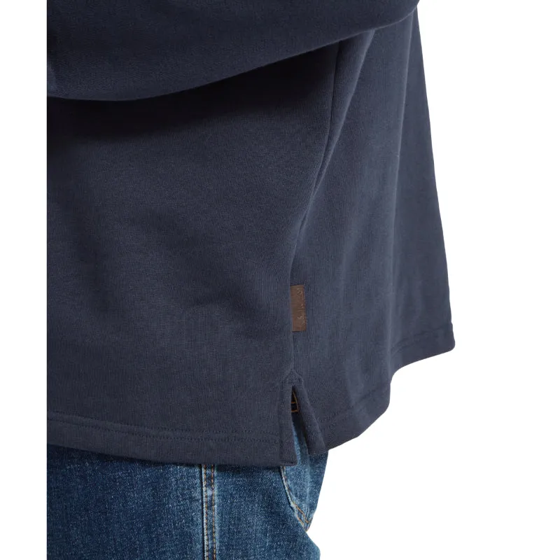 Schoffel Trencrom 1/4 Zip Mens Jumper - Navy/Stone