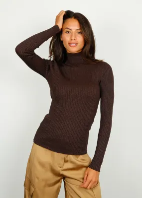 SLF Lydia Lurex Roll neck in Java