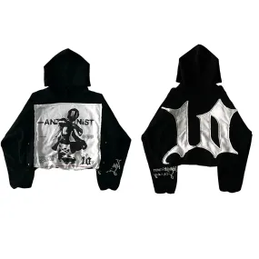 Streetwear Tenthseries Hoodie Y2K Clothes Harajuku Hip Hop Patchwork Oversized Hoodie Sweatshirt Mens New Gothic Pullover Hoodie