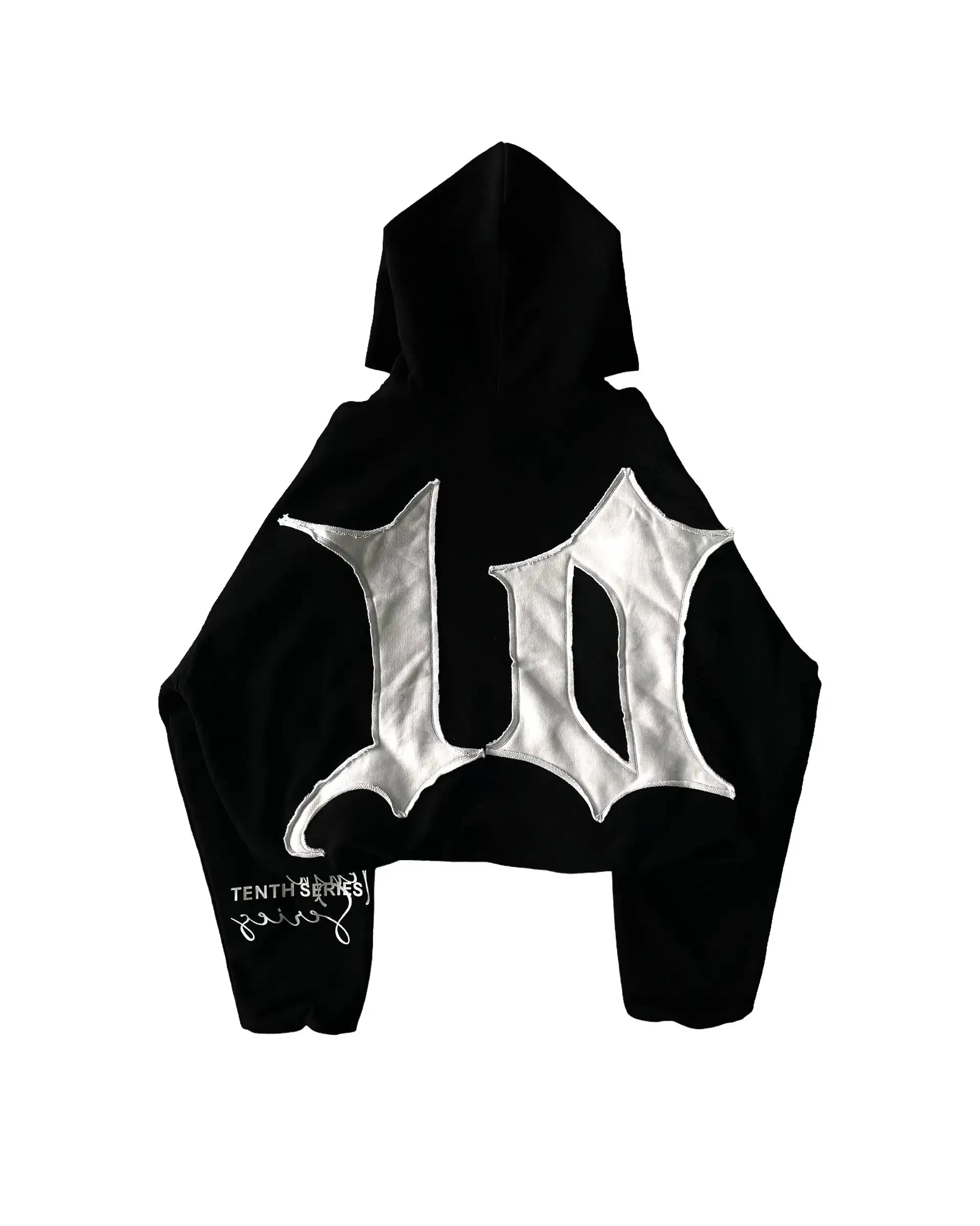 Streetwear Tenthseries Hoodie Y2K Clothes Harajuku Hip Hop Patchwork Oversized Hoodie Sweatshirt Mens New Gothic Pullover Hoodie