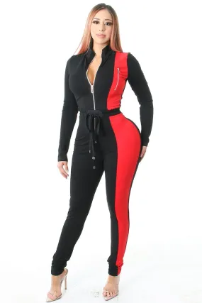 Two Toned Jumpsuit