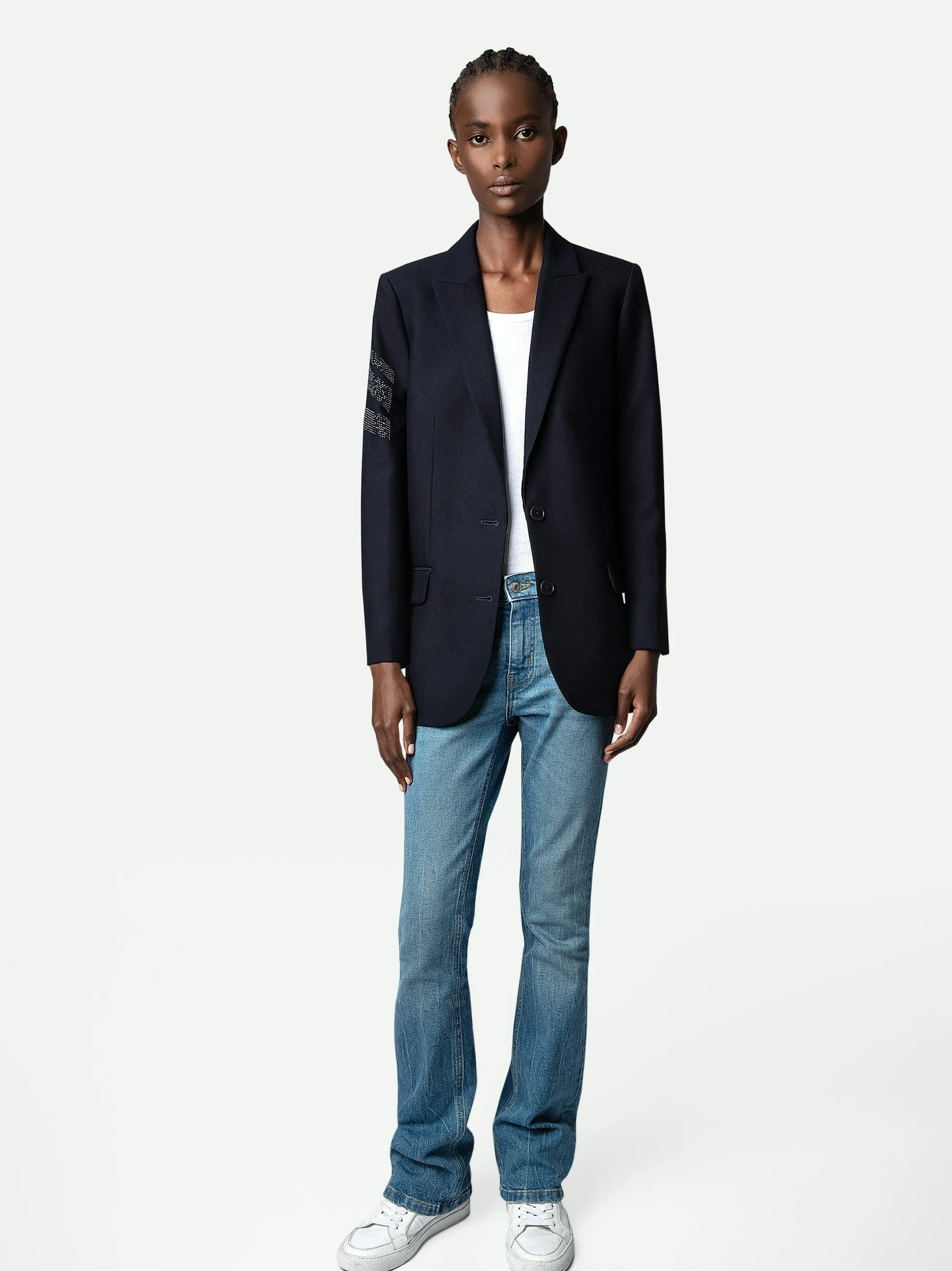 Zadig & Voltaire Viva Arrow Strass Blazer